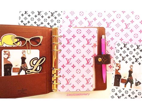 lv agenda inserts|louis vuitton planner inserts.